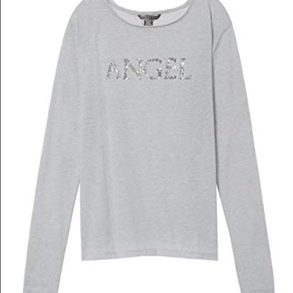 Victoria’s Secret sequin Lounge long sleeve shirt